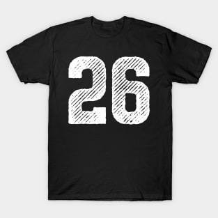 Rough Number 26 T-Shirt